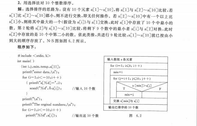 贵州统招专升本《C程序设计》谭浩强第五版第六章习题和参考解答